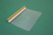 Профиль примыкающий оконный с сеткой 6 мм, шт