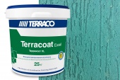 Terracoat Silicone Excel декоративная штукатурка на основе высококачественных силиконовых полимеров с текстурой типа "короед", доступные размеры зерна: 1,0 мм, 1,5 мм, 2,0 мм, 2,5 мм