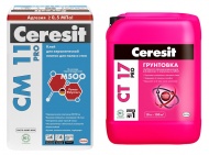 Новые версии флагманских продуктов Ceresit – СМ 11pro и СТ 17pro