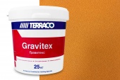 Gravitex Sahara декоративное покрытие на акриловой основе с четкой зернистой структурой типа "шуба" с эффектом песка, доступные размеры зерна: 1,5 мм, 2,0 мм, 2,5 мм