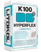 HYPERFLEX К 100 Суперэластичная клеевая смесь на цементной основе, 20 кг