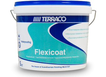 Flexicoat Эластичная гидроизоляция для крыш и санузлов, 4 кг
